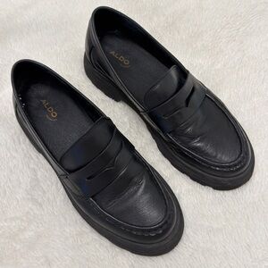 Aldo Classic Black Slip-On Loafers 🖤